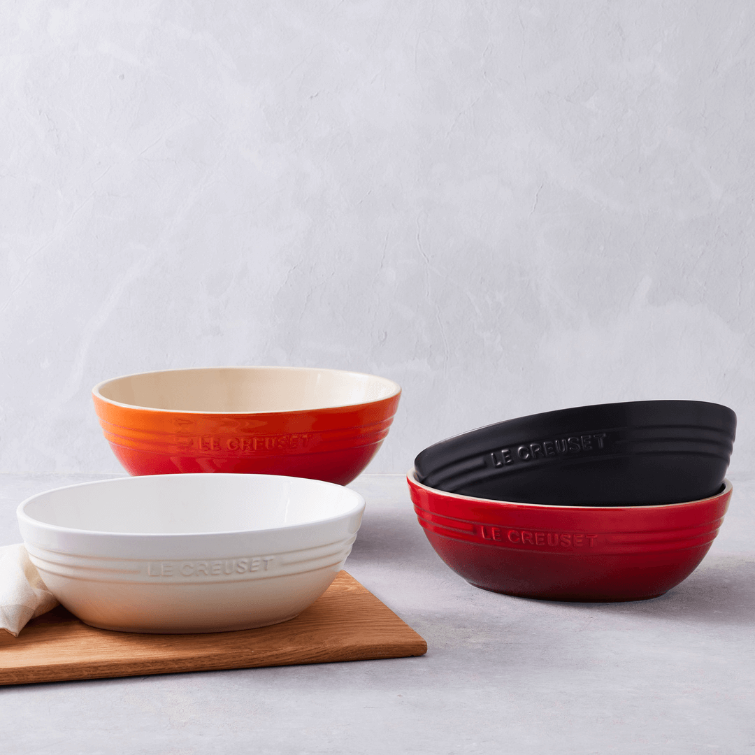 Bowl Cerâmica Oval Vermelho 29cm Le Creuset