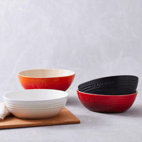 Bowl Cerâmica Oval Vermelho 29cm Le Creuset
