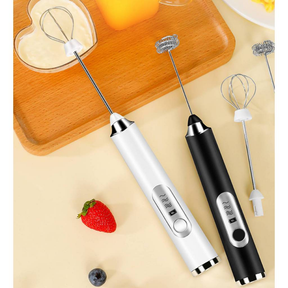 Mini Mixer e Espumador Elétrico Premium 2 Em 1