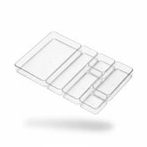 Organizador Modular Transparente com 7 Peças