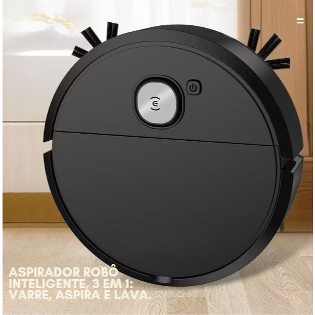 Robô Aspirador Smart Clean 3 Em 1