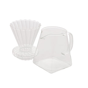 Cafeteira e Filtro de Vidro Borossilicato 500ml
