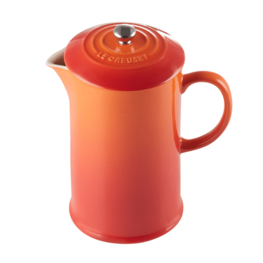 Cafeteira Prensa Francesa  Laranja 1 Litro Le Creuset
