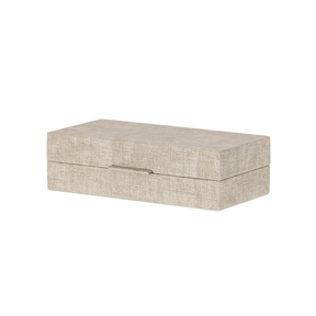 Caixa Decorativa em MDF e PU 25,5cm P