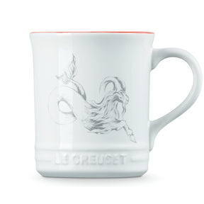Caneca Seattle Zodíaco Capricórnio Branca 400ml Le Creuset