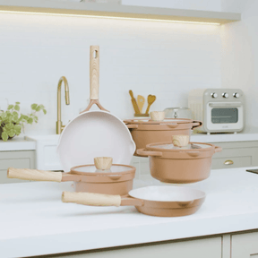 Jogo de Panelas Ceramic Life Indução Duna 5 Peças