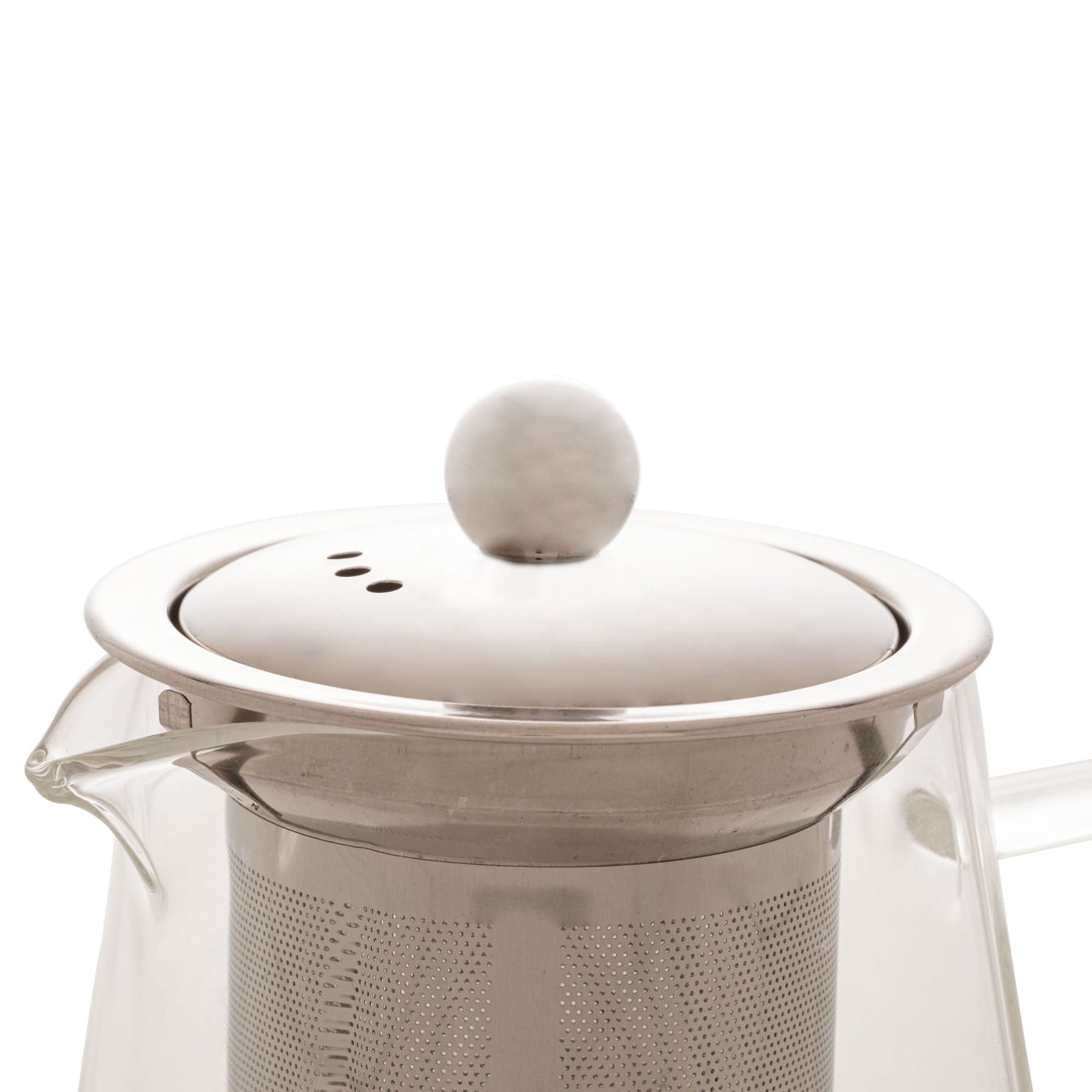Chaleira de Vidro Borossilicato 550ml