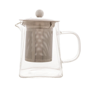 Chaleira de Vidro Borossilicato 550ml