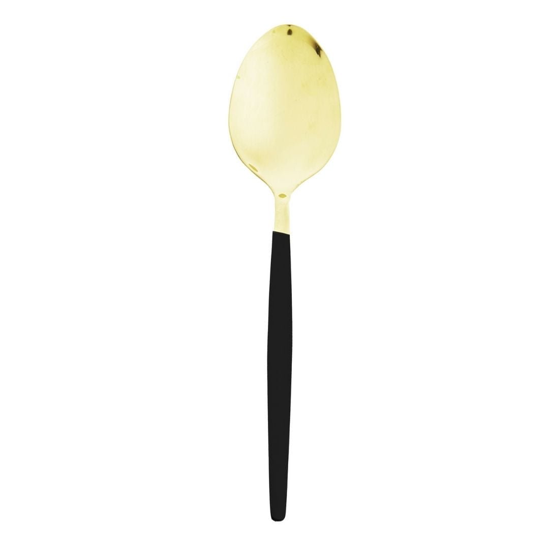 Colher para Servir Aço Inox Opera Champanhe Preta 27cm