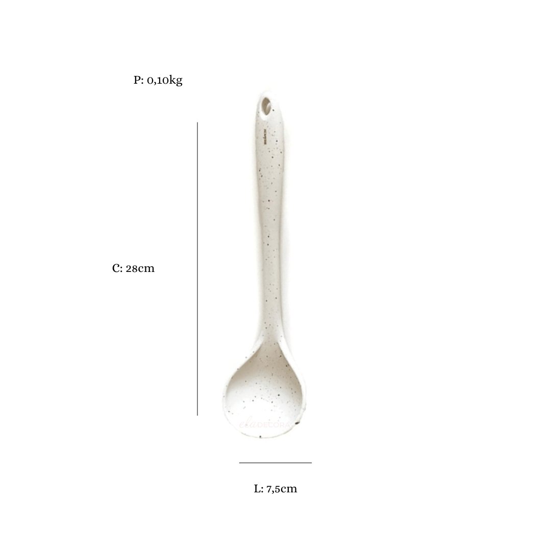 Concha de Silicone Vanilla 28cm