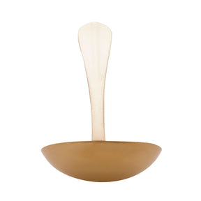 Concha para Molho Positano em Aço Inox Dourada 19cm