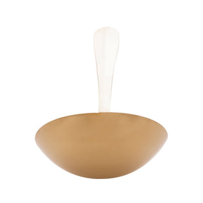 Concha Positano em Aço Inox Dourada 32cm