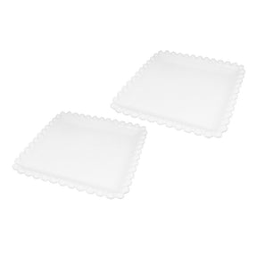 Conjunto 2 Petisqueiras Porcelana Dots Bolinha - 20 cm