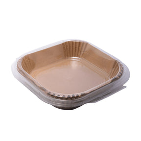 Conjunto 50 Formas de Papel Descártavel para Air Fryer 16cm