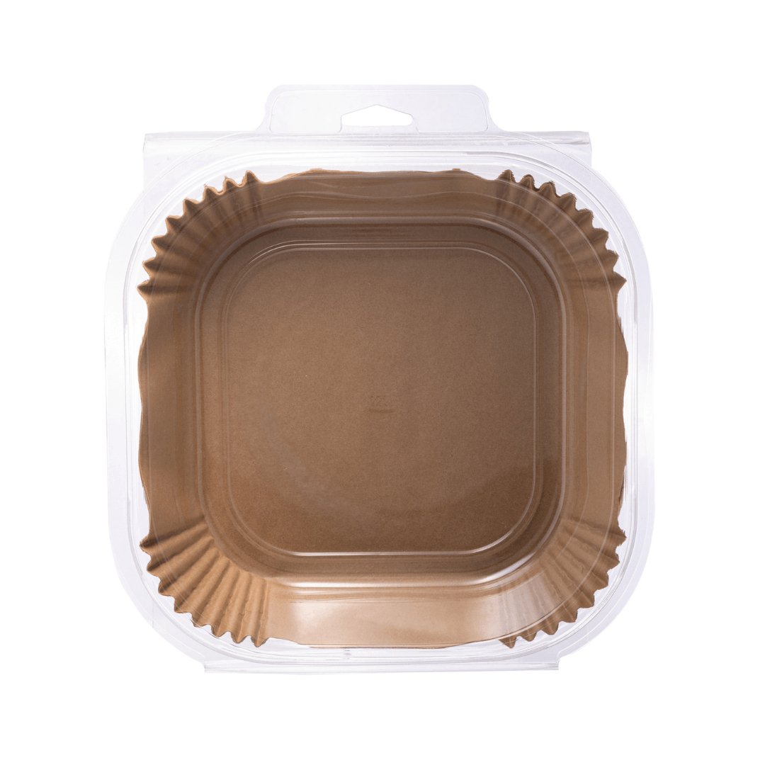 Conjunto 50 Formas de Papel Descártavel para Air Fryer 16cm