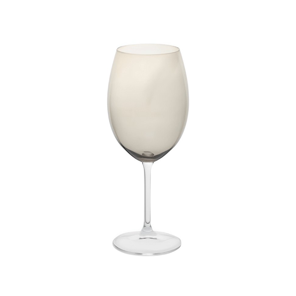 Conjunto 6 Taças Cristal Ecológico Para Vinho Fumê - 580ml