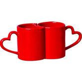 Conjunto Canecas Love Vermelha 2 Peças
