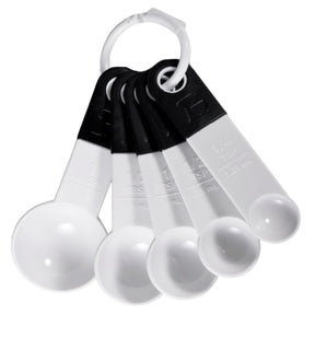 Conjunto Colheres de Medida Branco e Preto Prana