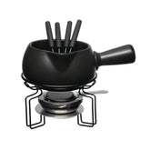 Conjunto de Fondue Genebra Preto 8 peças 750ml