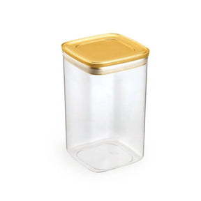 Conjunto de Potes Herméticos Dourado 4 Peças
