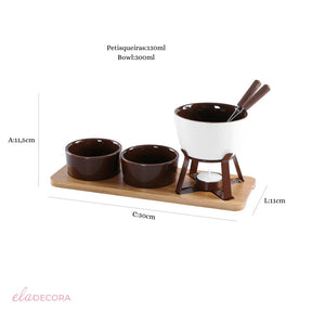 Conjunto para Fondue Lier 8 Peças