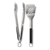 Conjunto Pinça e Espátula para Churrasco em Aço Inox 2 Peças Oxo