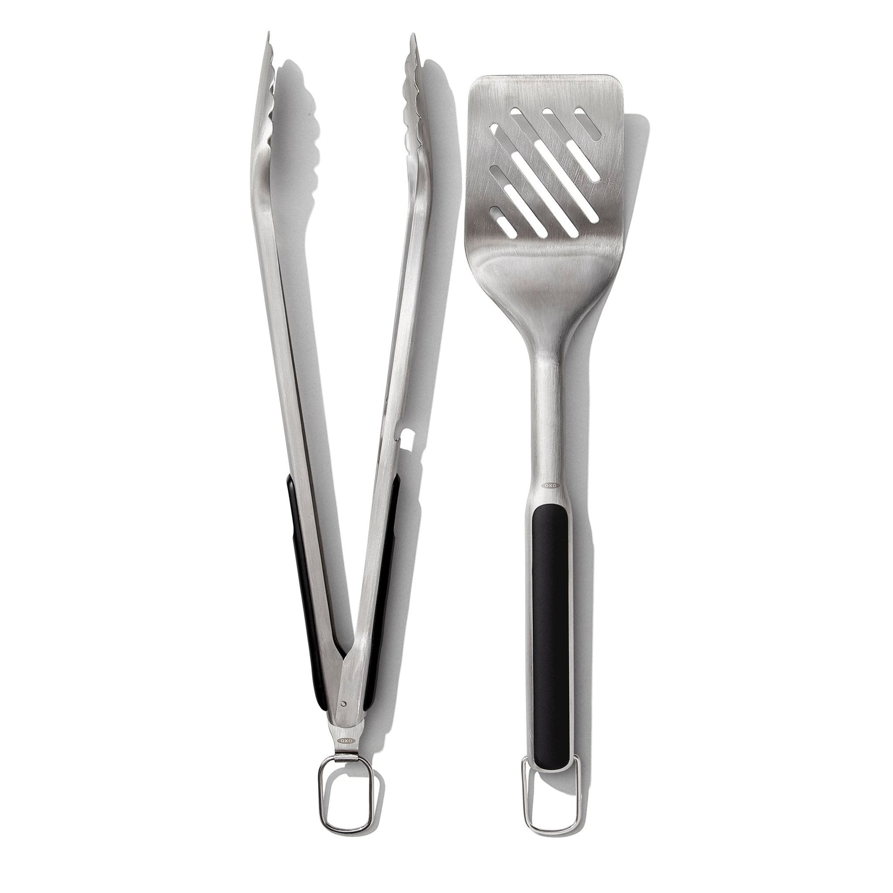 Conjunto Pinça e Espátula para Churrasco em Aço Inox 2 Peças Oxo