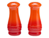 Conjunto Saleiro e Pimenteiro Laranja 110ml Le Creuset