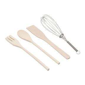 Conjunto Utensílios para Cozinha com Suporte em Cerâmica 5 Peças