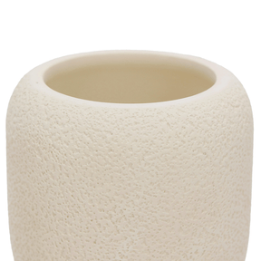 Copo Multiuso Porta Objetos em Cimento Bege 9cm