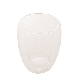 Copo para Chá Parede Dupla em Vidro Borossilicato Transparente 260ml