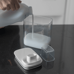 Pote Hermético Dispenser Flow Branco 1,5 Litros