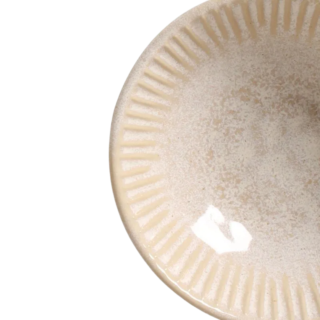 Bowl Linhas em Cerâmica Latte 370ml
