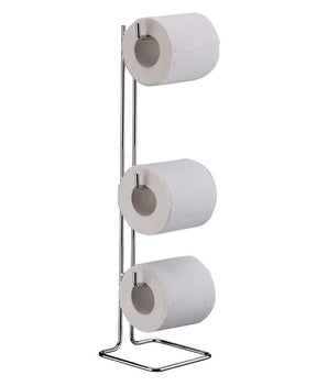 Suporte Para Papel Higiênico 3 Rolos Aço Cromado