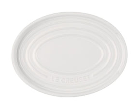 Descanso Oval para Colher Branco Le Creuset