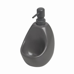 Dispenser Porta Detergente com Esponja Joey Cinza 591ml