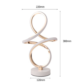 Luminária Abajur de Mesa Led Infinity