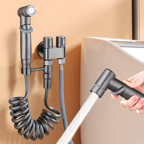 KIT Banheiro Ducha Higiênica Duas Saídas