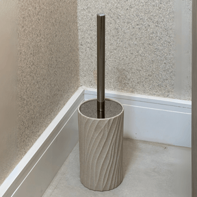 Escova Sanitária em Polirresina Bege 37cm