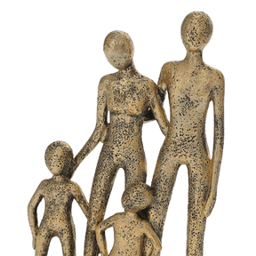 Escultura Familia em Polirresina 22cm