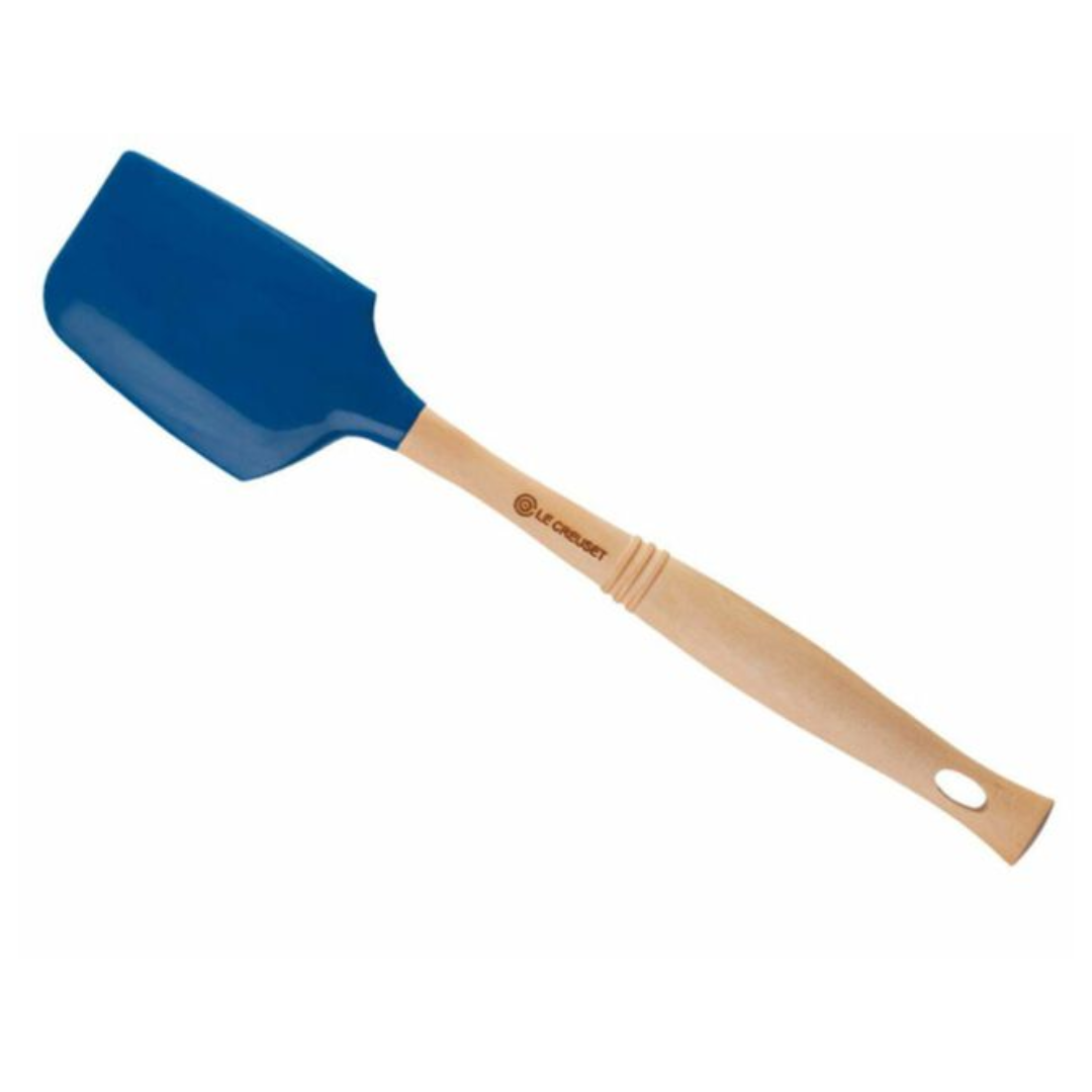 Espátula Grande de Silicone Venus Azul Marseille 33cm Le Creuset