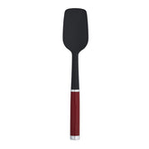 Espátula Colher Silicone Vermelho e Preto KitchenAid