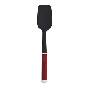 Espátula Colher Silicone Vermelho e Preto KitchenAid