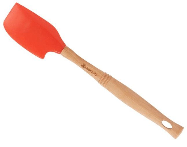 Espátula Média Vênus Silicone Pro Laranja Le Creuset