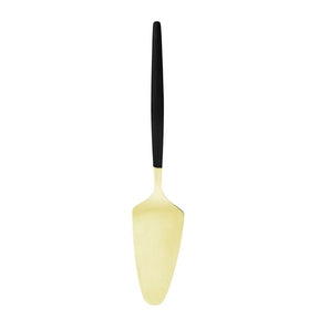 Espatula para Bolo Aço Inox Champanhe Preta Opera 20,5cm