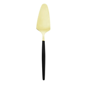 Espatula para Bolo Aço Inox Champanhe Preta Opera 20,5cm