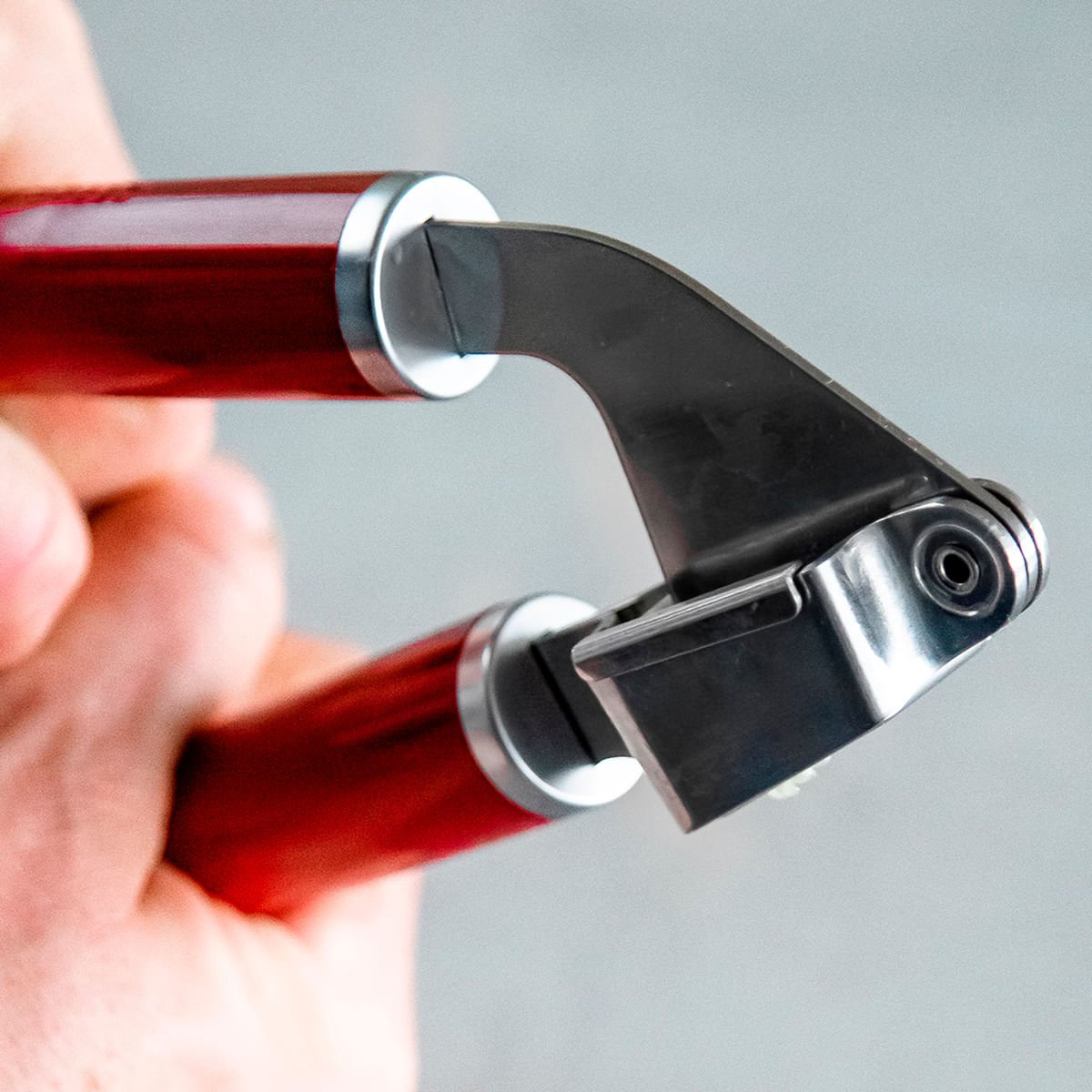 Espremedor de Alho Inox Vermelho KitchenAid