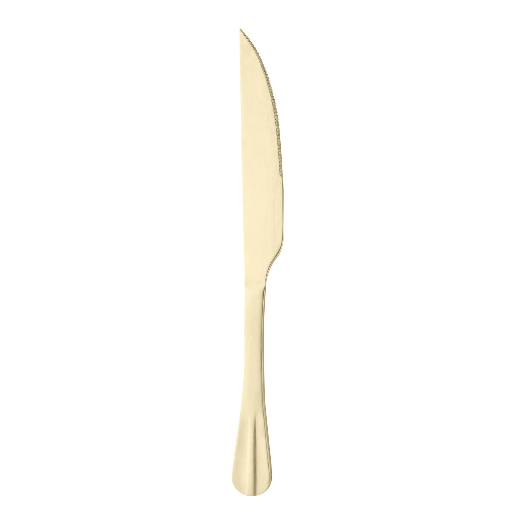 Faca para Assado Positano em Aço Inox Dourado 28,5cm