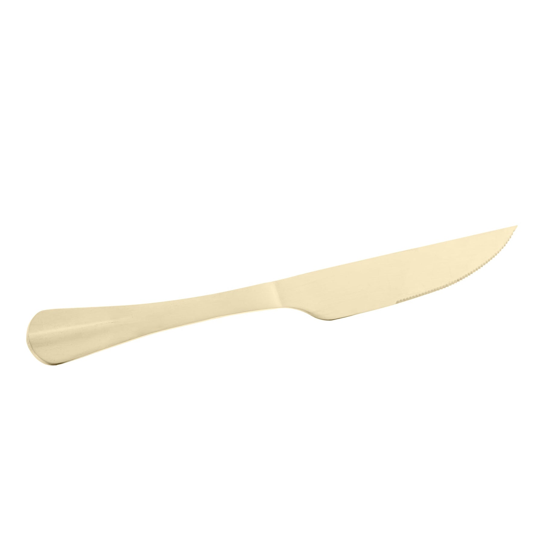 Faca para Assado Positano em Aço Inox Dourado 28,5cm