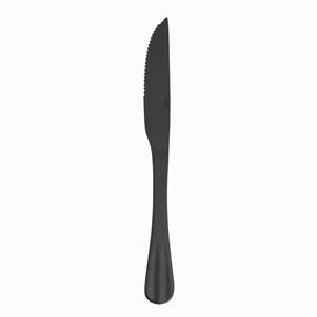 Faqueiro 24 Peças de Aço Inox Positano Preto Ônix